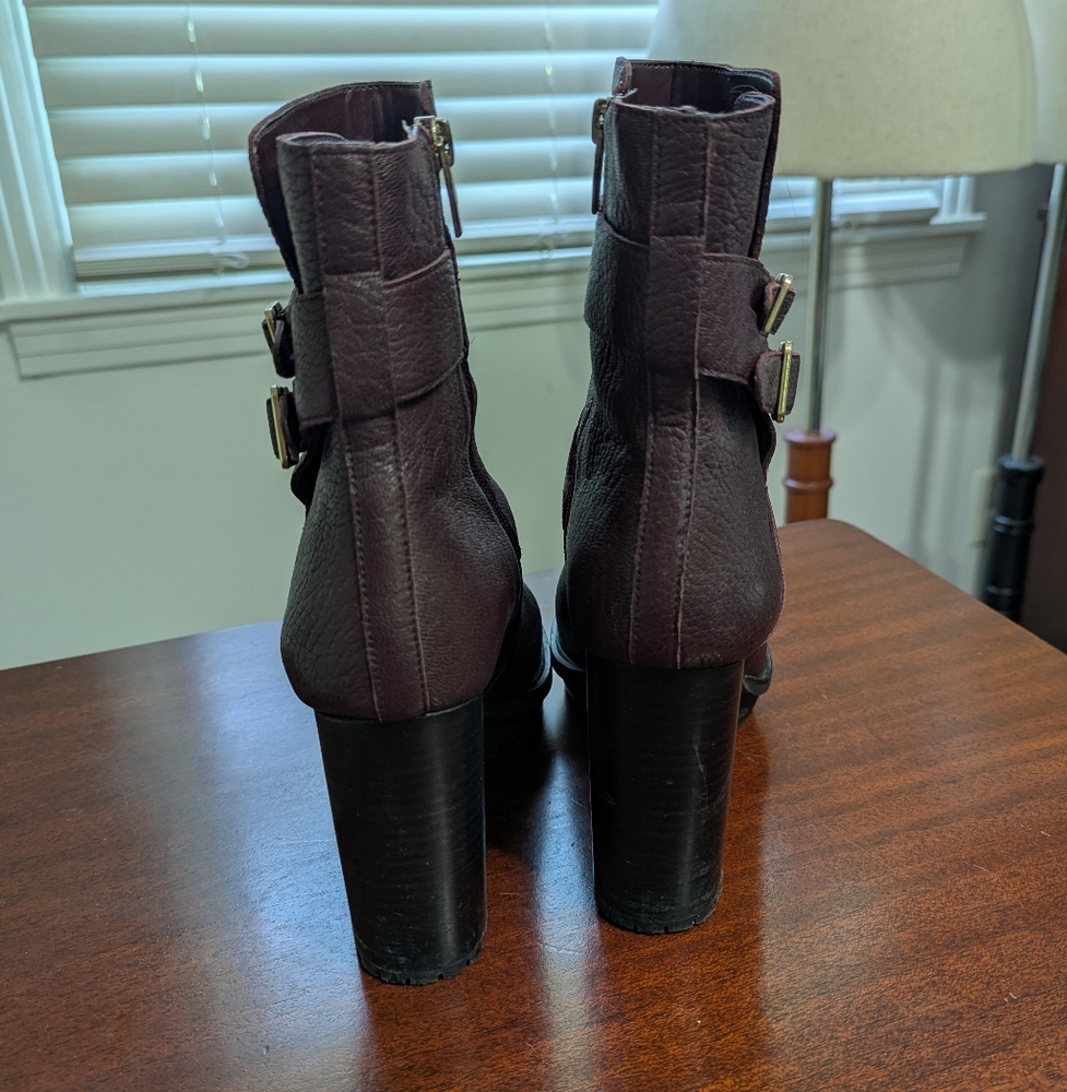 Vince Camuto Platform Combat Boots - Picture 4 of 9